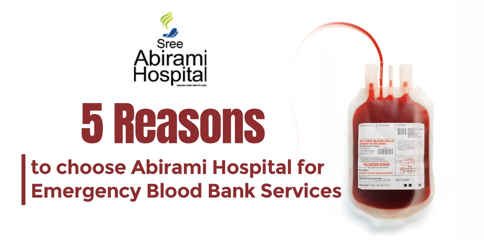 Emergency Blood Bank Services | Abirami Hospitals